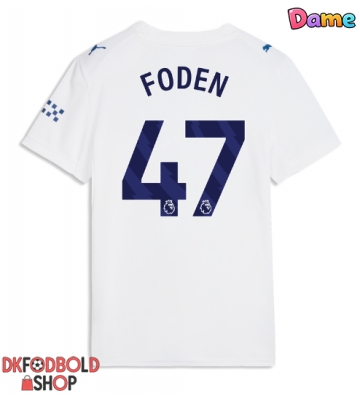 Manchester City Phil Foden #47 Tredje trøje Dame 2026-27 Kort ærmer Manchester City Phil Foden #47 Tredje trøje Dame 2026-27 Kort ærmer